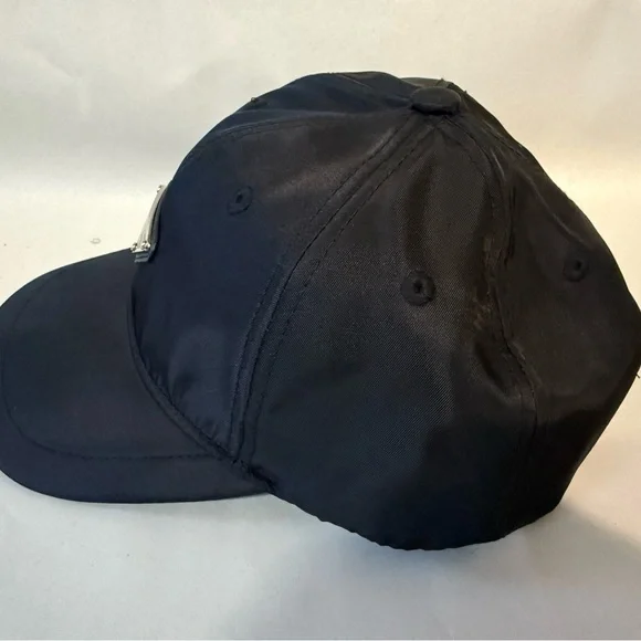 Prada Black Unisex Nylon Baseball Cap - Picture 2 of 5
